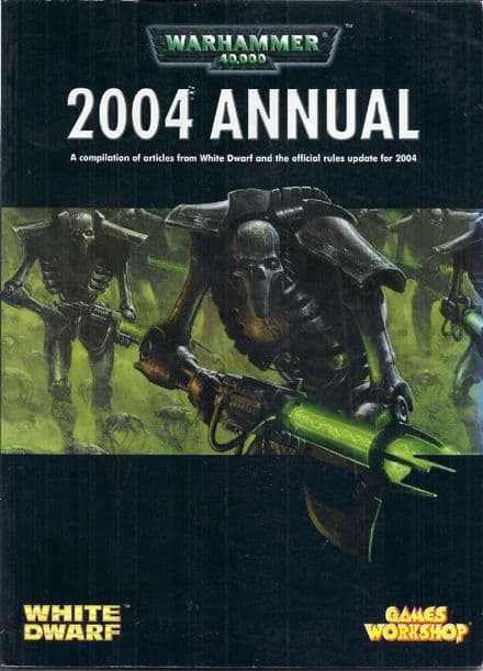 Warhammer 40,000 2004 Annual (White Dwarf) A4 paperback