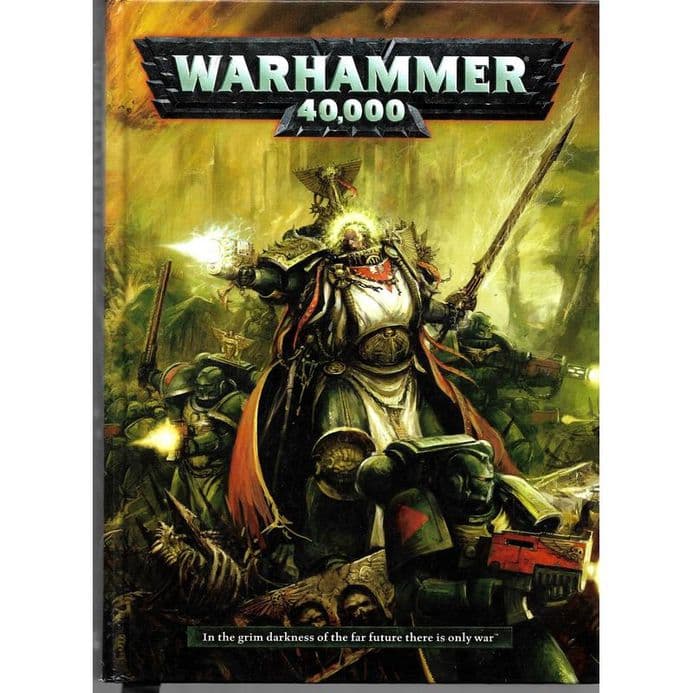 Warhammer 40 000 hardcover rulebook 2012 6th edition