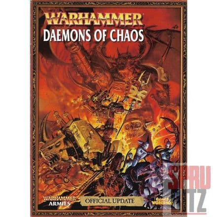 Warhammer Armies Daemons of Chaos Official Update pamphlet 2008