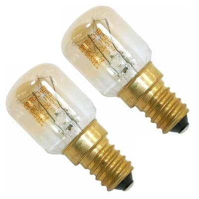10 Watt Fridge Freezer Light Bulb Lamp Ses E14 Universal Fitting For Any Make x2
