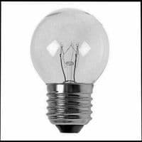 2 x LIGHT BULB LAMP FRIDGE FREEZER OVEN COOKER 25 WATT 300º E27 SCREW FIT BULB