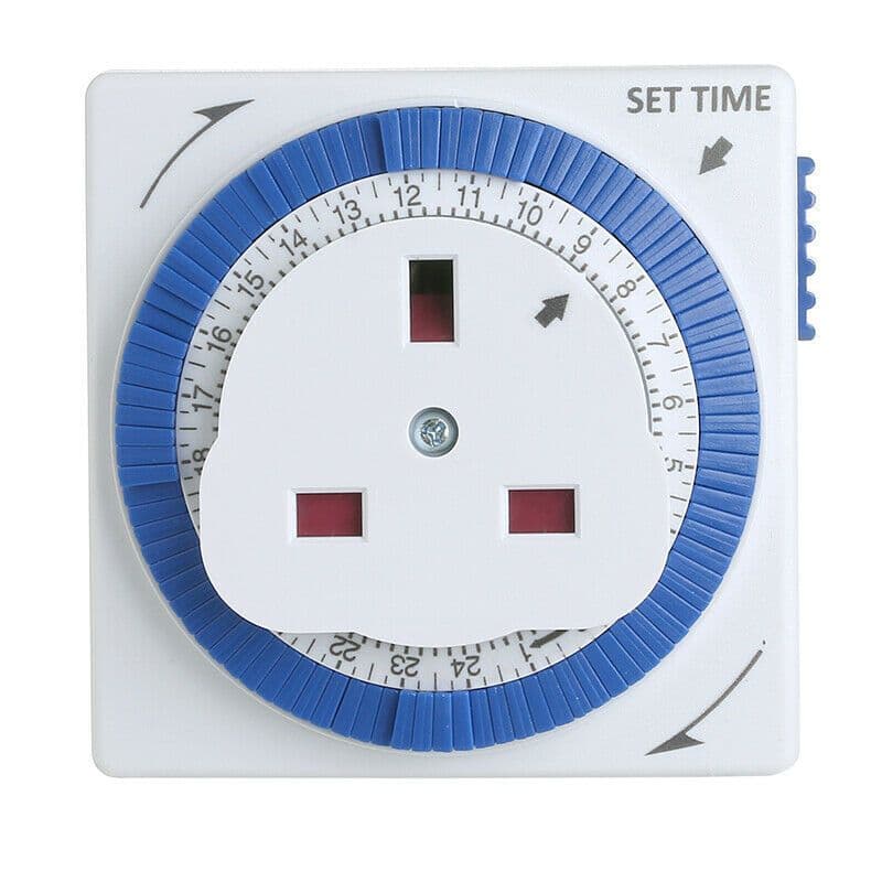24 Hour Segment Timer Segmented Plug In Manual Override 15 Minute Segments