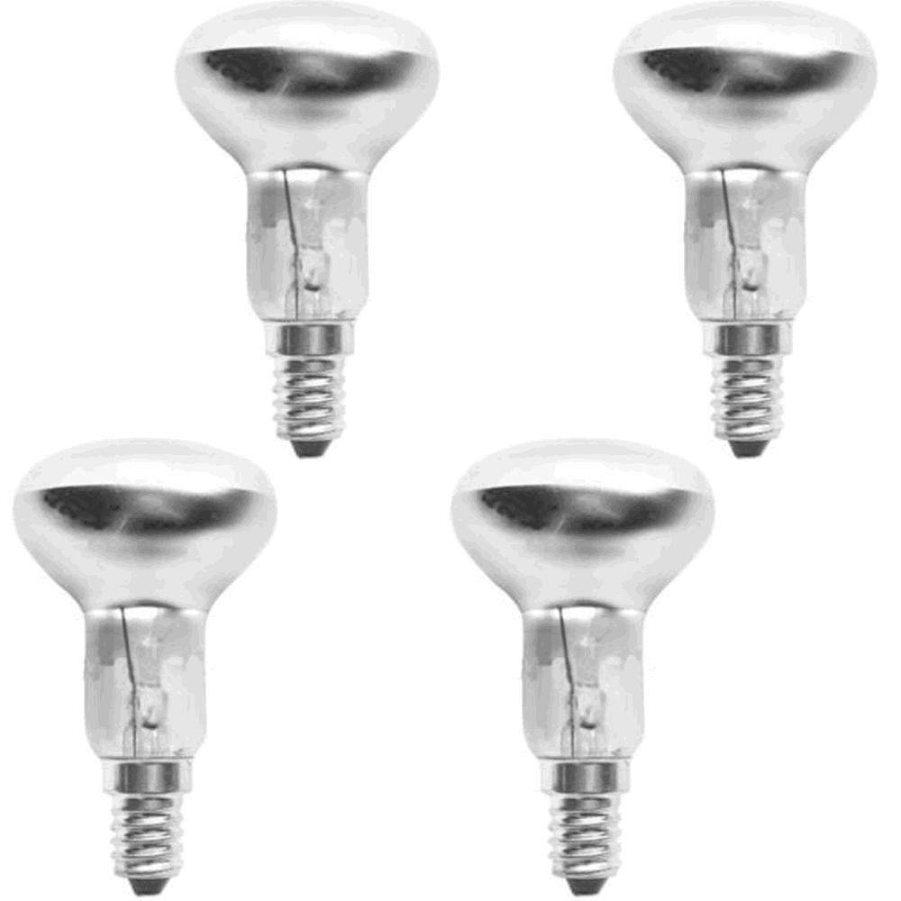 30 Watt Light Bulb R39 Ses E14 Base Dimmable Reflector Spot Lamp - 4 Pack
