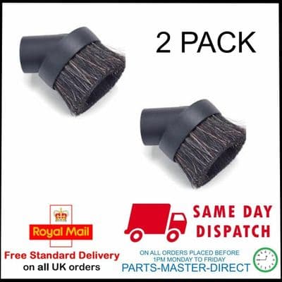 32mm Fits Numatic Henry Vax Electrolux Vacuum Cleaner Hoover Dusting Brush x 2