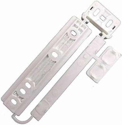 4 X Universal Integrated Fridge Freezer Door Fixing Slide Kit Mounting Bracket