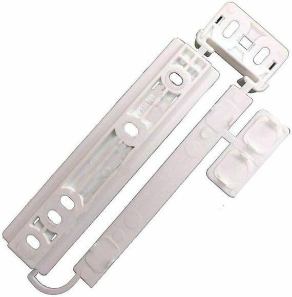 4 X Universal Integrated Fridge Freezer Door Fixing Slide Kit Mounting Bracket