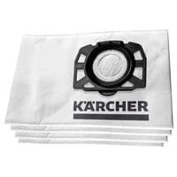 Bags Cartridge Filter For Karcher WD3 SE4001 Cloth Vacuum Cleaner KFI357 x 4