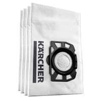 Bags Cartridge Filter For Karcher WD3 SE4001 Cloth Vacuum Cleaner KFI357 x 4