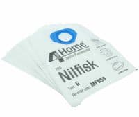 Bags Fits NILFISK GM80 GS80 GM90 GS90 GA70 Vacuum Cleaner Cloth Dust bags x 10