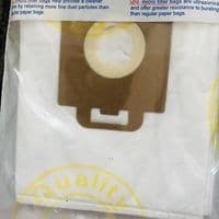 Bags For Nilfisk Power Allergy Silver Jubilee Eco P10 P20 Vacuum Dust Bag x 10