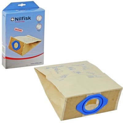 Bags NILFISK GM80 GS80 GM90 GS90 GA70 Vacuum Cleaner Dust bags 82095000 Genuine
