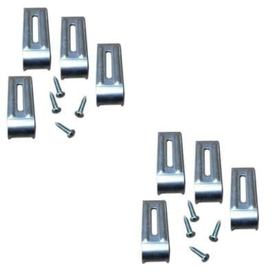 Beko Flavel Blomberg Hob Worktop Clamp Installation Fittings Fixing Kit 2 Packs