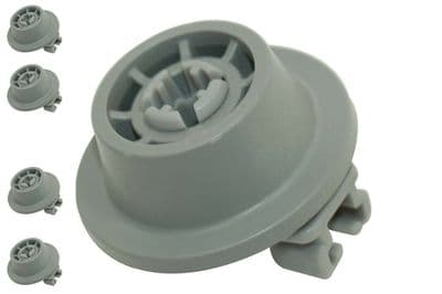 Bosch Neff Siemens Dishwasher Lower Basket Wheel 611475 - 4 Pack