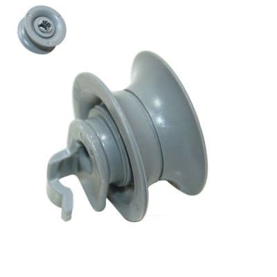 Bosch Siemens Neff Dishwasher Upper Top Basket Wheel 165313 - 2 Pack