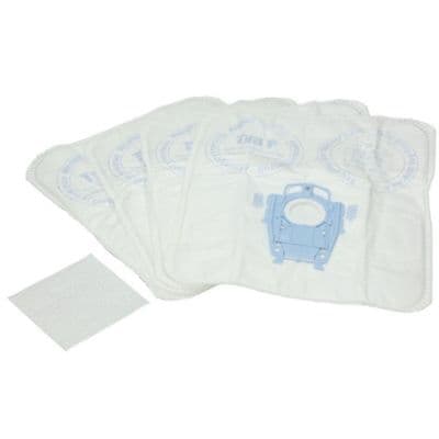 Bosch Type P Bags 462587 Microfibre Vacuum Cleaner Dust Bags 5 Pack