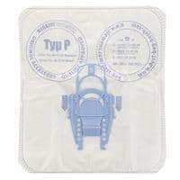Bosch Type P Microfibre Vacuum Cleaner Dust Bags & Filter 468264 Part