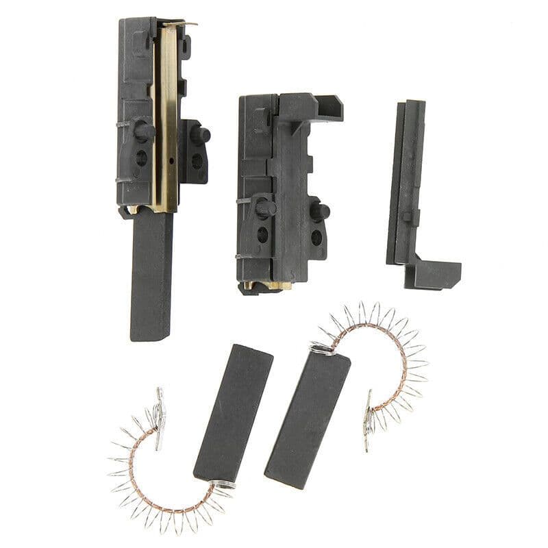 Bosch Washing Machine Carbon Brush Brushes x 2 & Holders Genuine Part