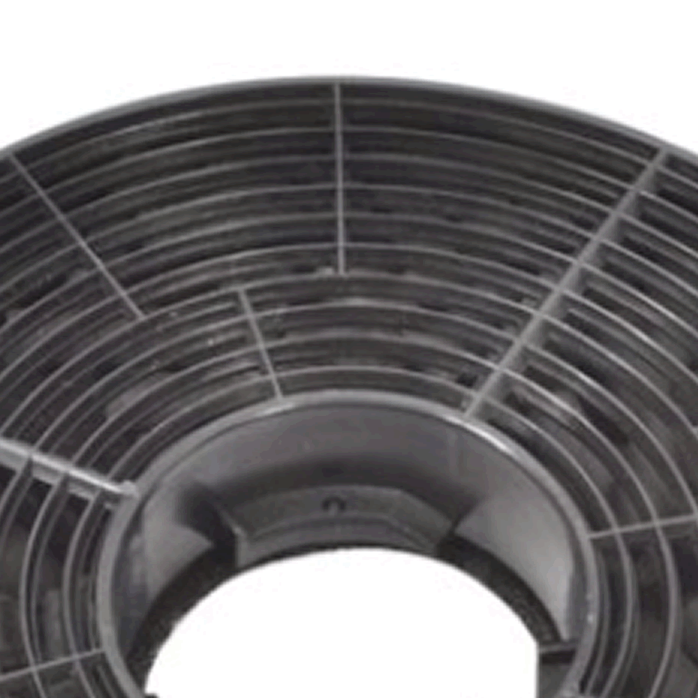 CF130 Type Carbon Cooker Hood Filter. Diameter: 107 (mm), Width: 24mm. Single Filter.