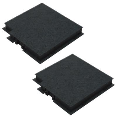 Compatible Carbon Filter Bosch Neff DWZ0DX0A0 Active Cooker Hood Filter Equivalent to 11022296 - 2 Pack