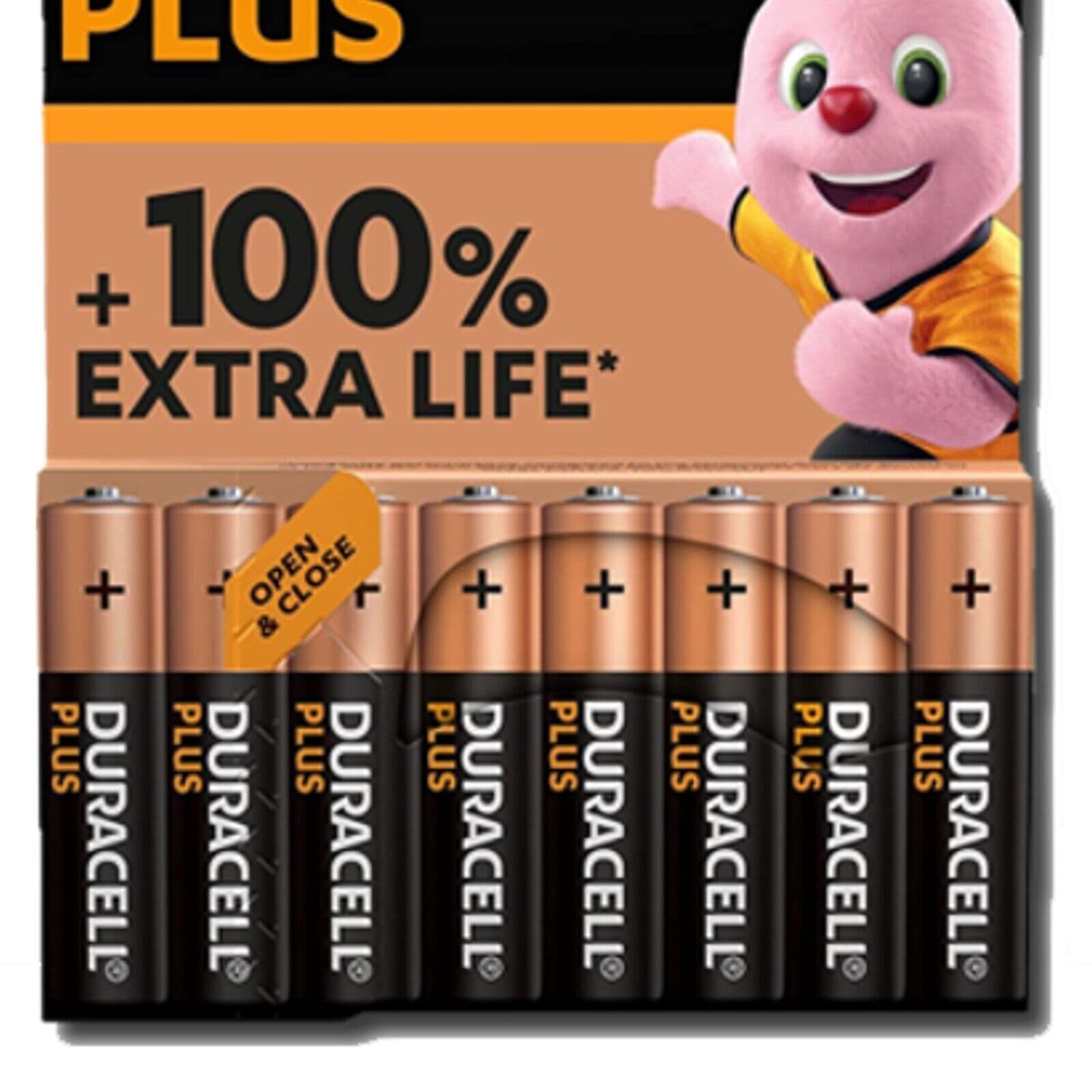 Batterie Lunga Durata AAA 20 Batterie Duracell AAA Micro Plus LR03 ...