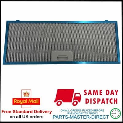 Elica Elibloc Cooker Hood Metal Grease Filter 458.5mm X 177.5mm X 10mm