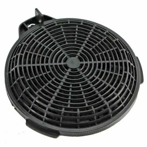 Filtre Cooke & Lewis CLCGS60 Inox Courbé Extracteur de Hotte Fan Carbone 2