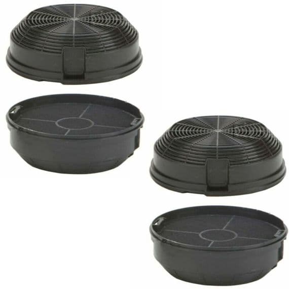 Filter Elica F00479/1s Cfc0141497 Ch60ss Prf0004022a Cooker Hood 4 Pack Genuine