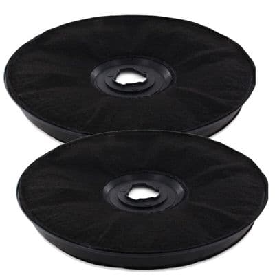 Filter For Zanussi EFF57 ZHC604N ZHC604W ZHC604X Cooker Hood Carbon Charcoal X 2