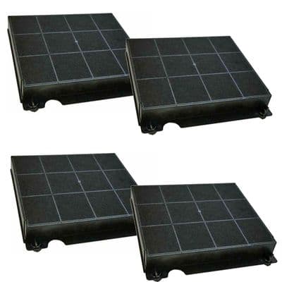 Filter For Zanussi Zhc6234x Zhc9234x 9029793818 Type 15 Cooker Hood Carbon x 4