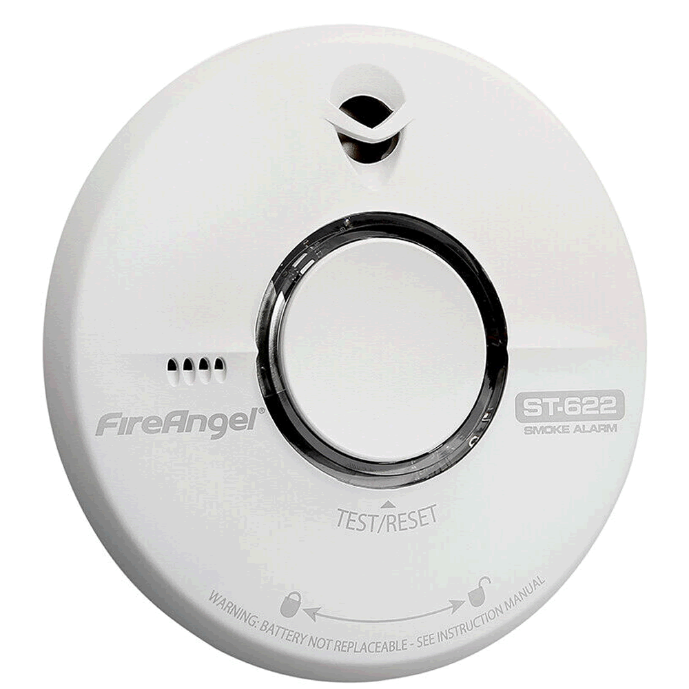 Fireangel Smoke Alarm St-622Q Detector Battery Powered Optical Safety Fire