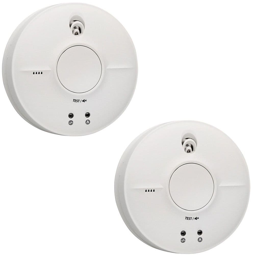 Fireangel Smoke Alarm Sw1-R Detector Sb1 Mains Powered Safety Fire Heat ...