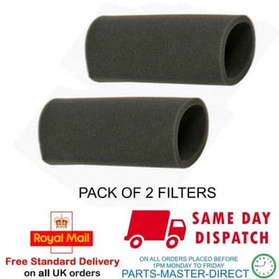 FITS BOSCH ATHLET BCH6 754175 CORDLESS VACUUM CLEANER FOAM FILTER x 2 FILTERS