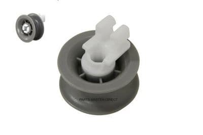 FITS BOSCH SIEMENS DISHWASHER UPPER TOP BASKET WHEEL 00611666 2 PACK