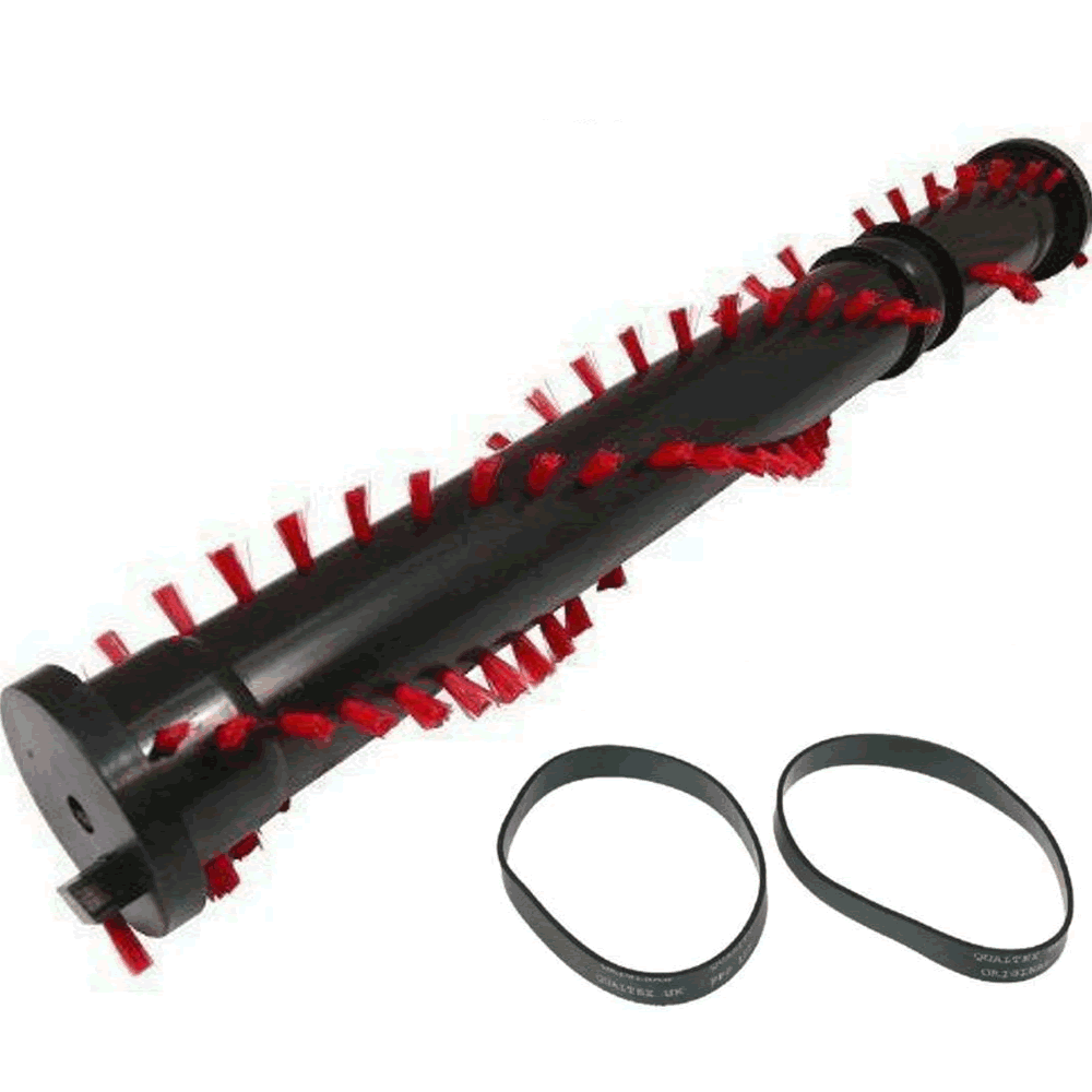 FITS DYSON DC04 DC07 DC14 NON CLUTCH BRUSH BAR ROLLER & PACK OF 2 DRIVE BELTS