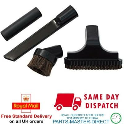 Fits Einhell 32mm Small & Large Dusting Brush Crevice & Stair Tool Kit Set