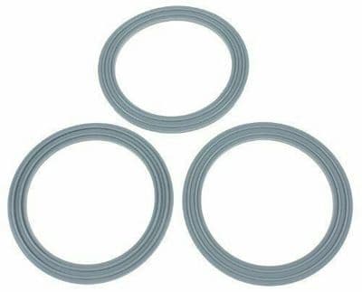 FITS KENWOOD FOOD PROCESSOR BLENDER GREY BASE SEAL ANNEAU PACK OF 3 680939