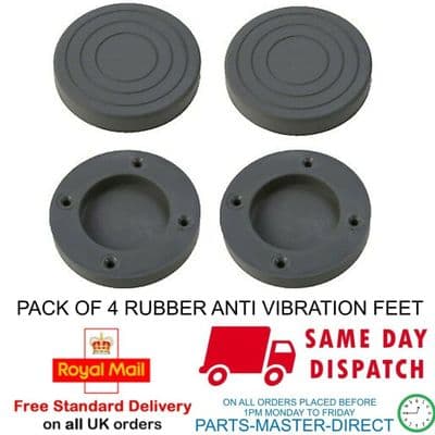 FITS LG WASHING MACHINE ANTI VIBRATION DAMPER RUBBER FEET 4620ER4002B PACK OF 4