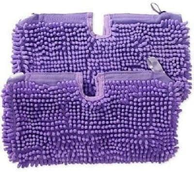 FITS SHARK S3601 S3901 SERIES MICROFIBRE STEAM POCKET CLOTH HEAD MOP PAD 2 PACK