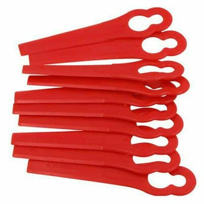 FITS SOVEREIGN MEH929B 950W MEH1129 LAWNMOWER STRIMMERS PLASTIC BLADES 20 PACK