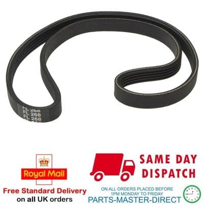 Flymo Turbo Compact Tc 330 380 Htc Turbo 350 Lawnmower Poly V Drive Belt 9633304-01