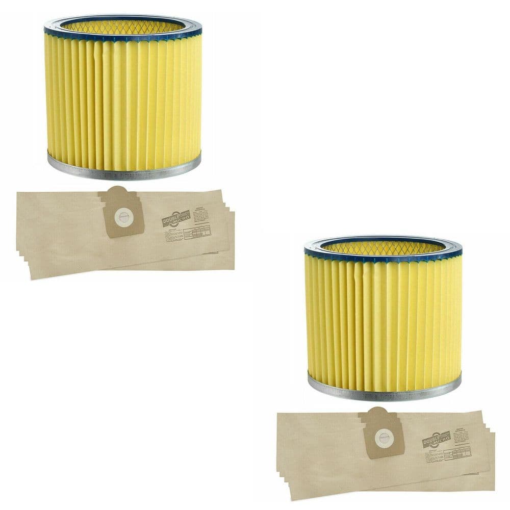 For Screwfix Titan Ttb351vac Canister Vacuum Filter x 2Wet & Dry 10