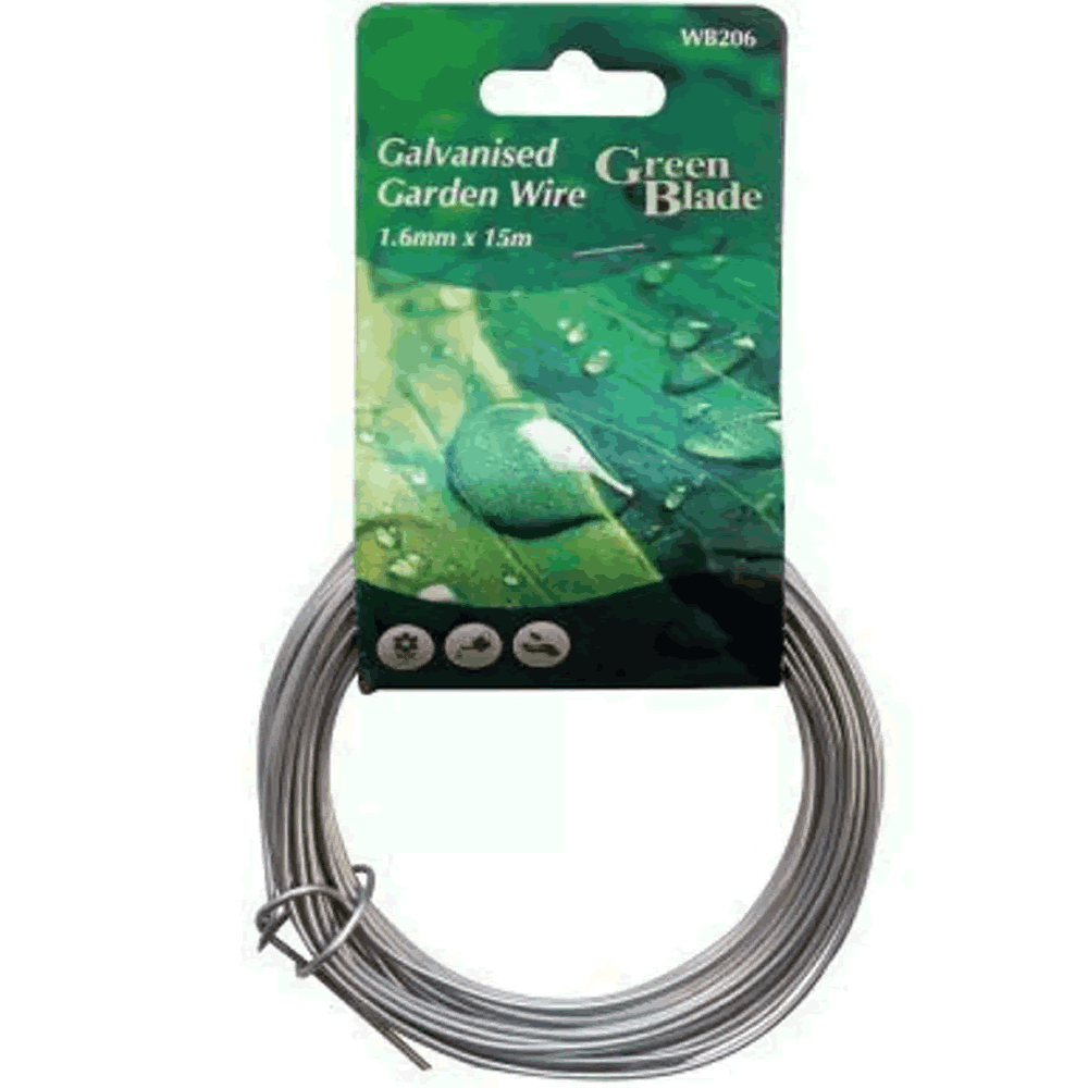 Galvanised Garden Wire 1.2Mm x 20M For Plants Fencing Trellis Wire Heavy Duty