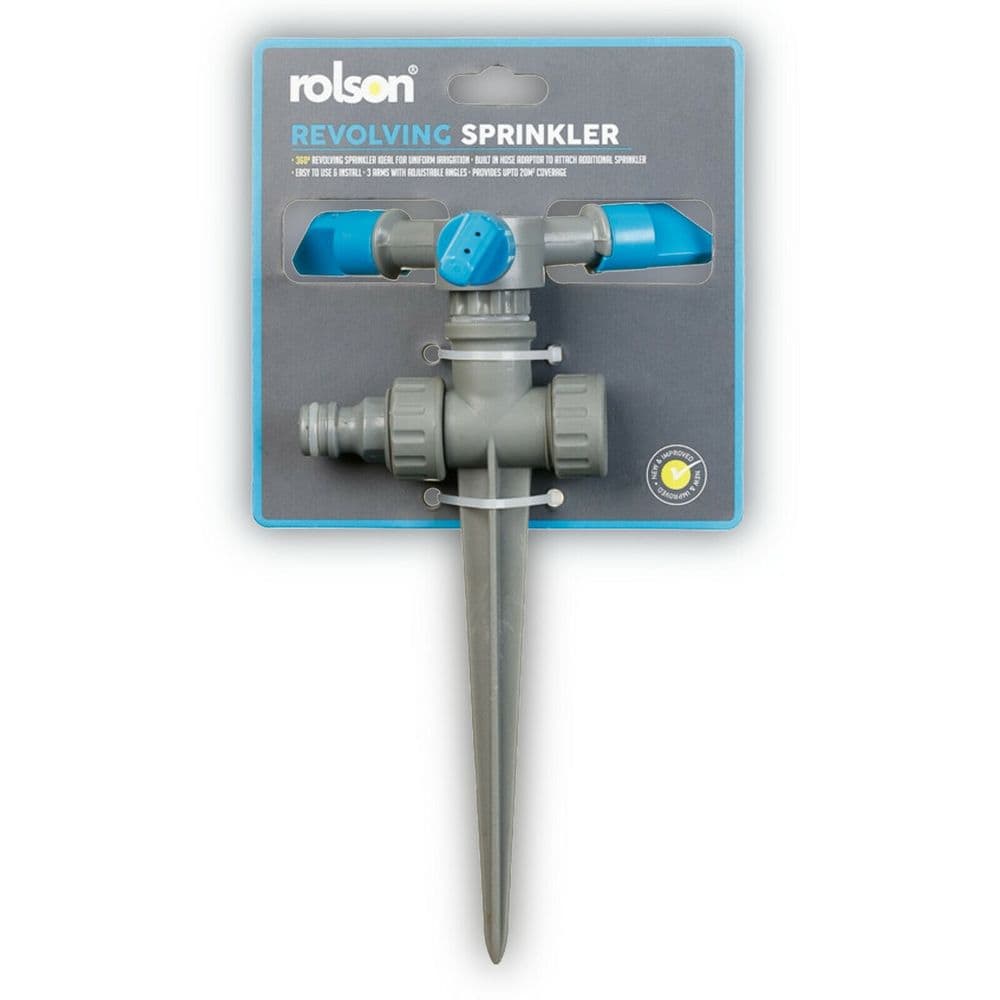 Garden Grass Sprinkler Rolson 360 Revolving Turf Water Sprinkler Hose ...