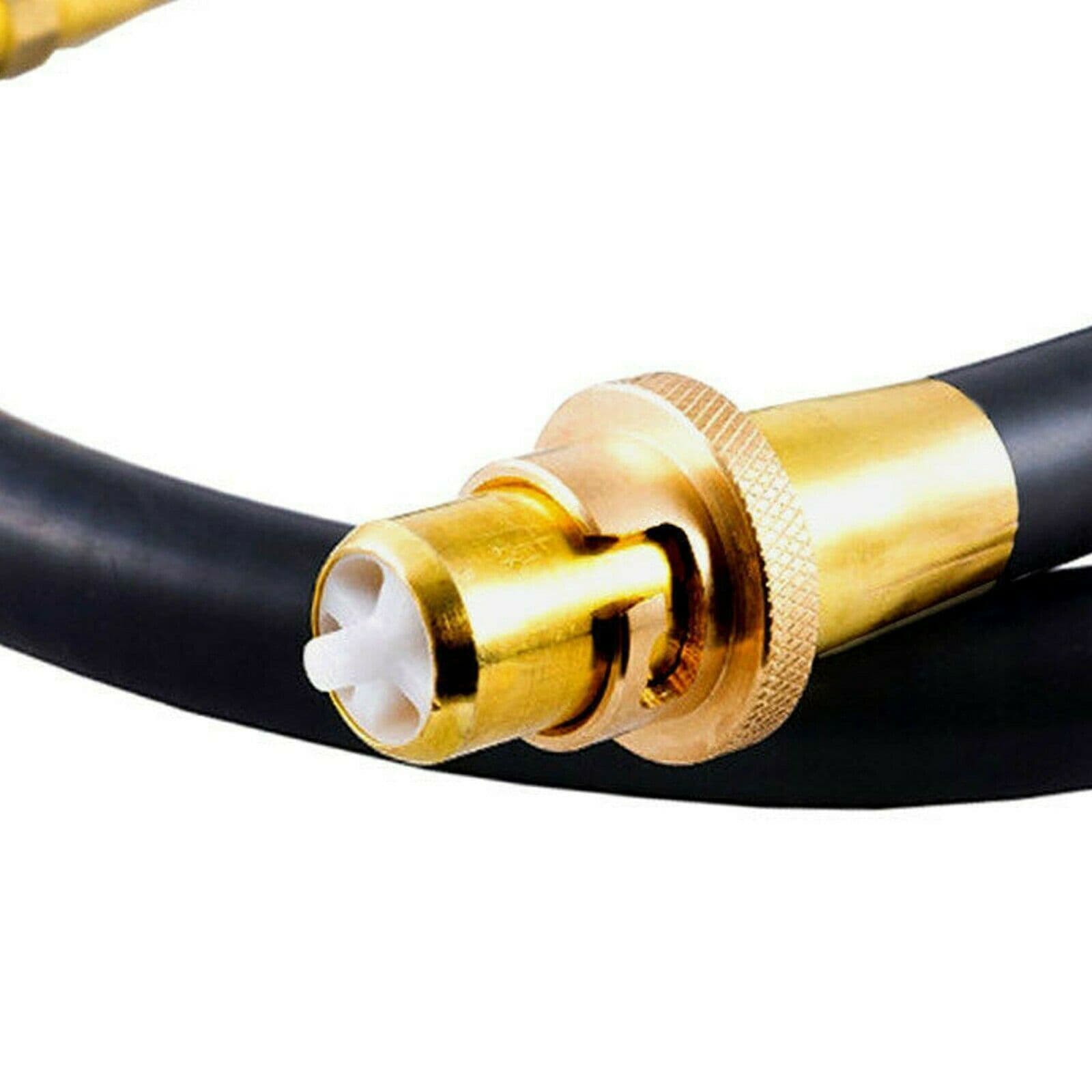 Gas Cooker Hose Pipe Straight End Fitting Connecting Hose Bs6691 3 Foot 1/2"