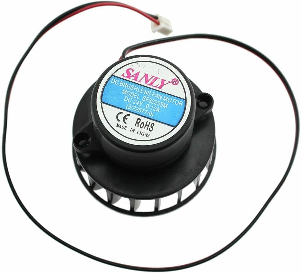 GENUINE CREDA DIMPLEX OPTI MIST ELECTRIC HEATER FIRE DC MOTOR SANLY ...
