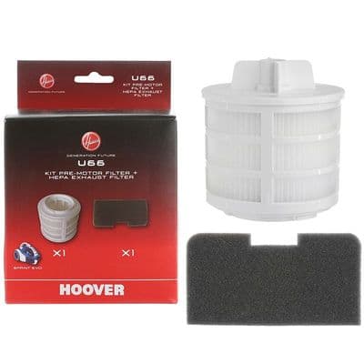 Hoover U66 Tsbu2000 Pre Motor Hepa Exhaust Filter Kit 35601328 Part