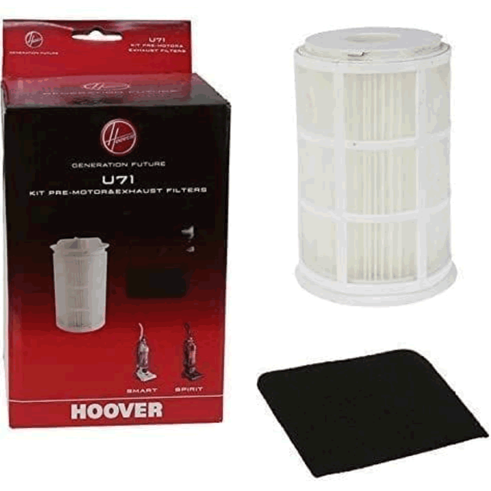 HOOVER U71 TH71 VX02001 VACUUM CLEANER FILTER KIT 35601420 GENUINE PART