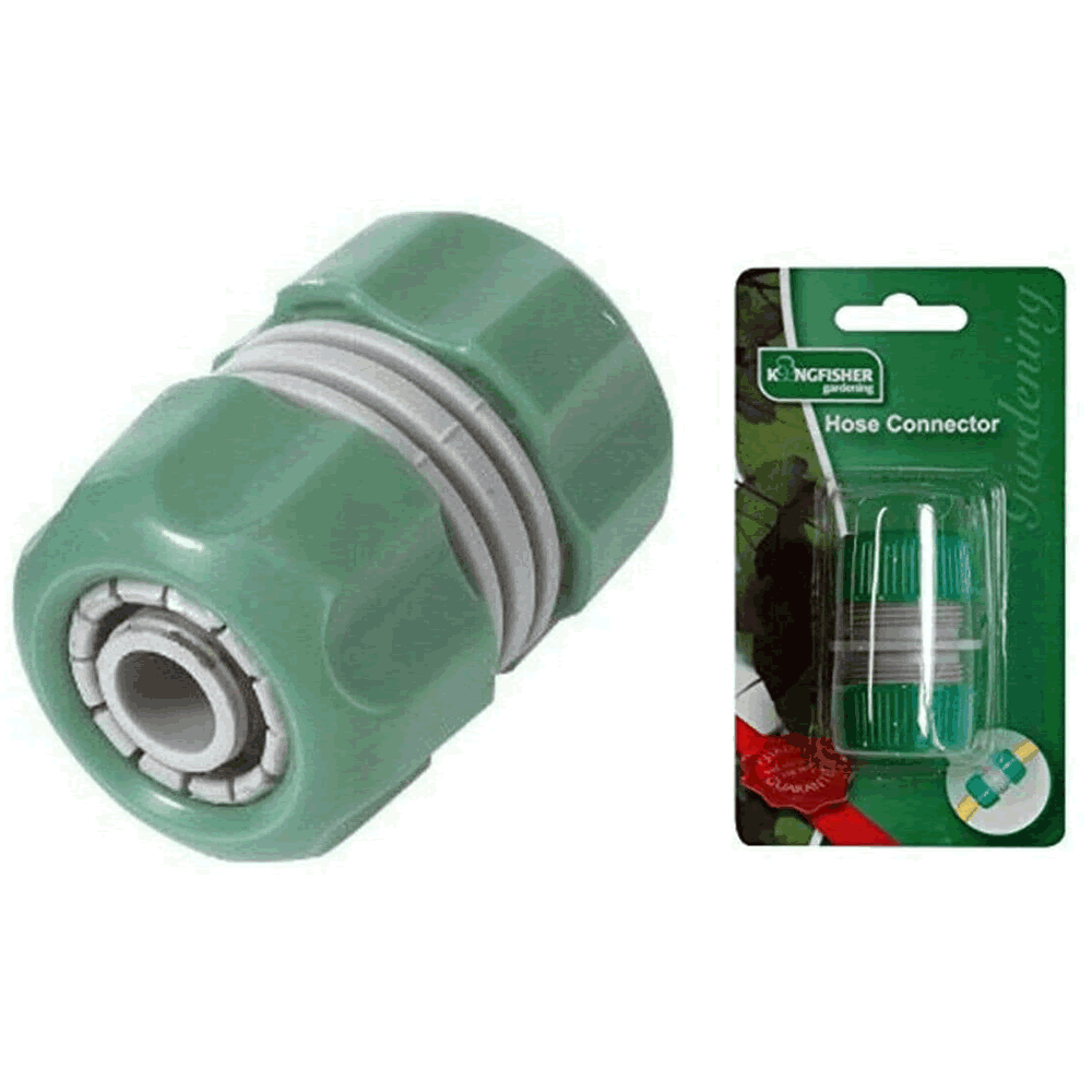 Kingfisher Half Inch Garden Hose Water Pipe Connector 1/2