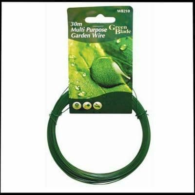 Kingfisher Multi Purpose Garden Plastic Coated Garden Wire In 1Mm Gsw102