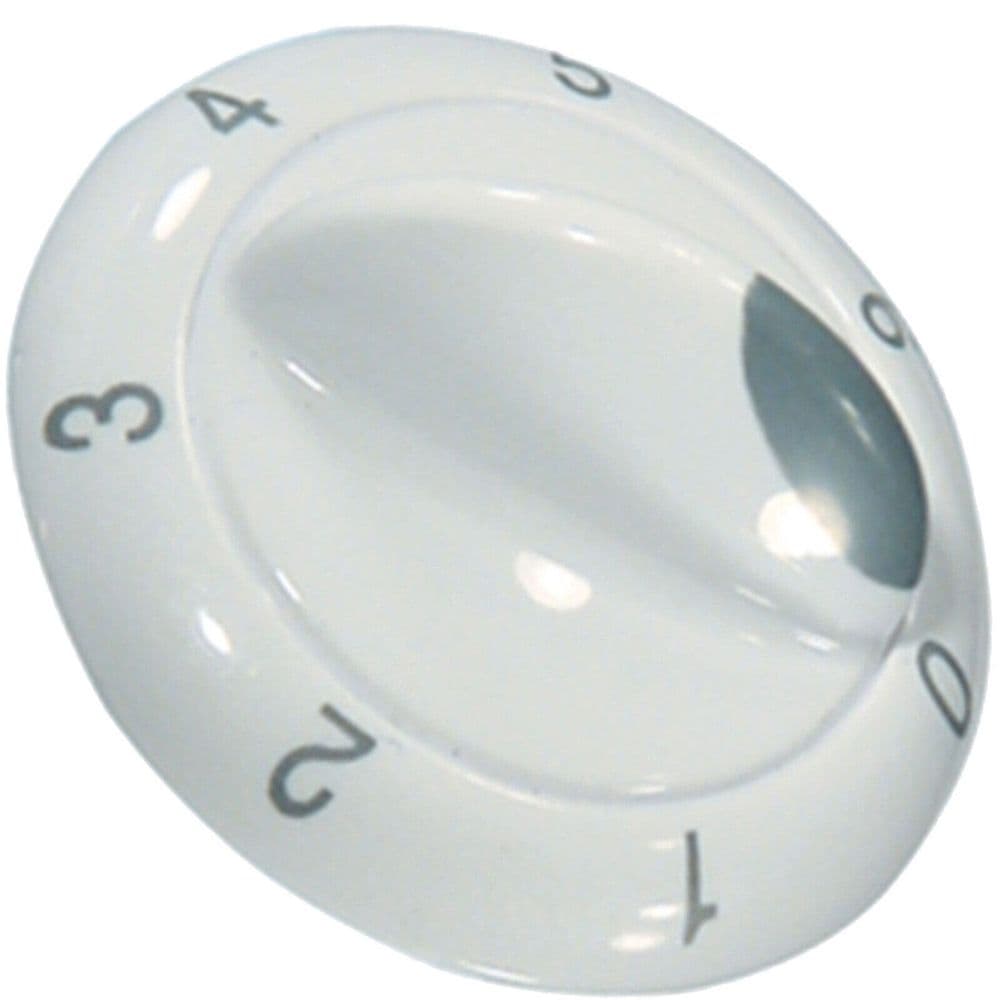 Knob For Beko JMB Oven Cooker Hob Hotplate White Switch Temperature Dial